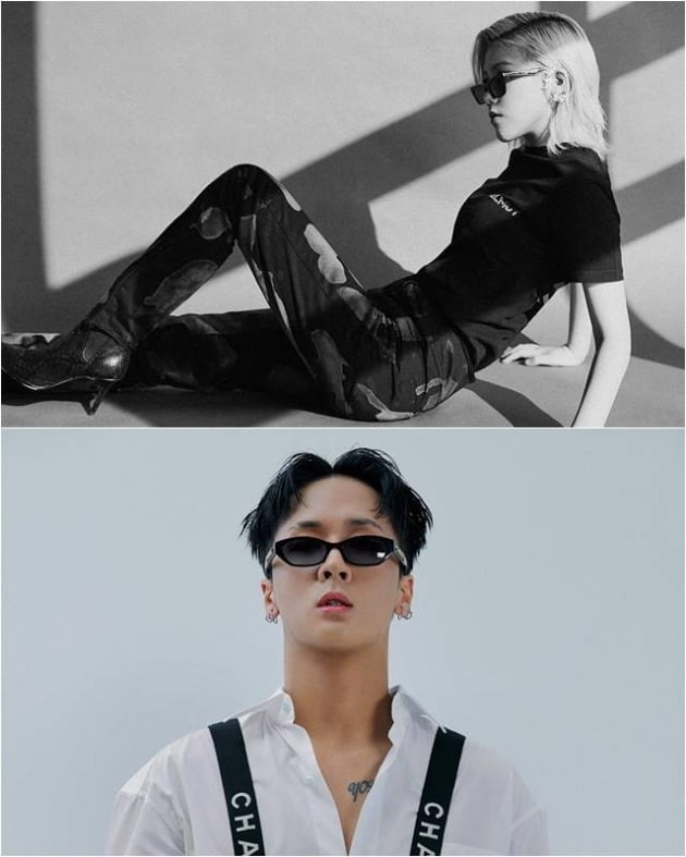 밴드 새소년 황소윤, 그룹 빅스의 라비./ 사진제공=마리끌레르, 나일론