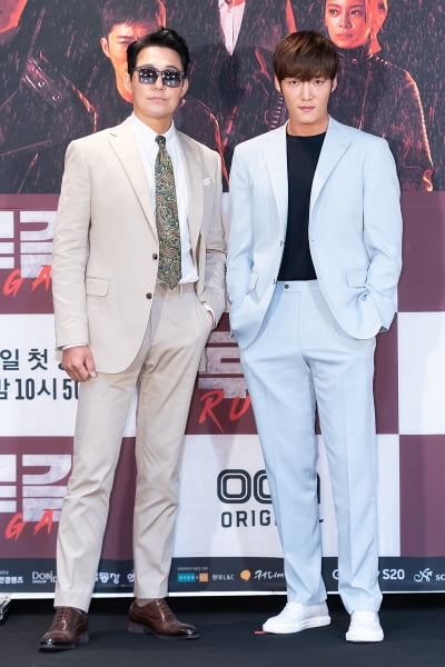 [TEN 포토] '루갈' 박성웅-최진혁, '강렬한 투샷'