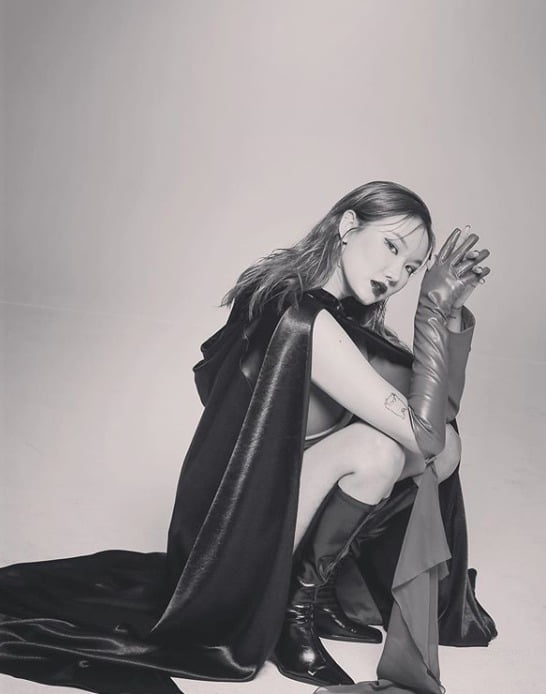 EXID LE 인스타그램 캡처.