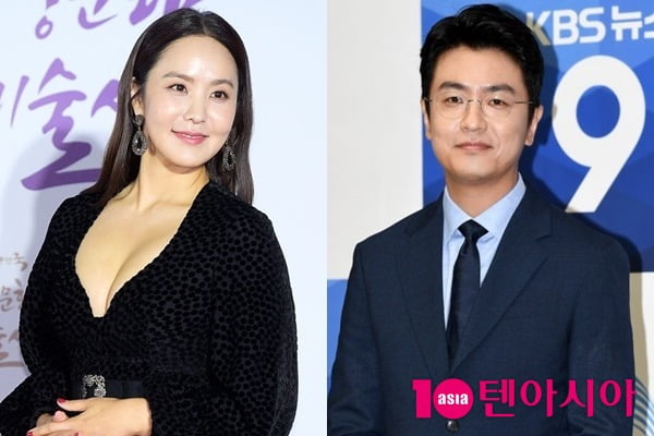 박지윤 최동석 아나운서 / 사진=텐아시아DB