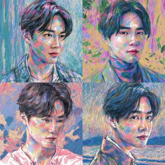 수호 '자화상' 커버./ 사진제공=SM엔터테인먼트