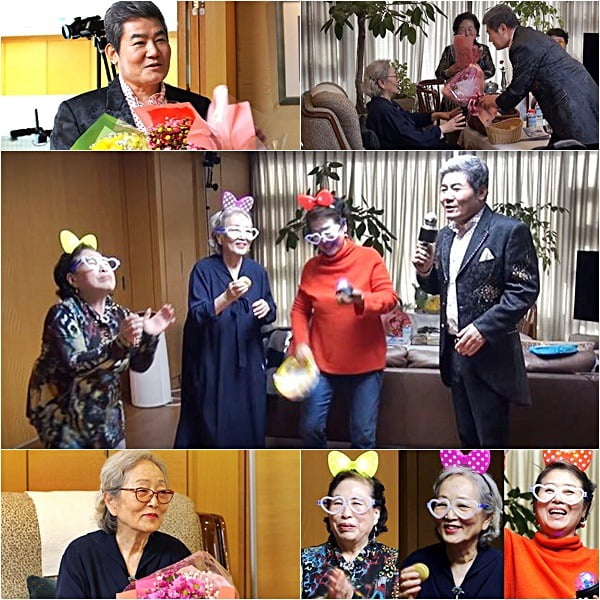 가수 진성이 김영옥, 전원주, 선우용녀를 위해 노래를 불러줬다. / 사진제공=MBN ‘모던 패밀리’