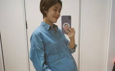 이윤지, 라돌이 출산 임박 '배 많이 내려왔네'