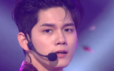 '인기가요' 옹성우, 강렬함으로 승부하다 'GRAVITY'