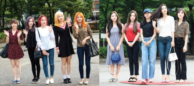 그룹 레드벨벳 변천사/ 사진=텐아시아DB