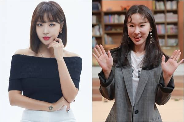 만능 엔터테이너 나르샤(왼쪽), 이지혜./ 사진제공=디모스트 엔터테인먼트, 텐아시아 DB