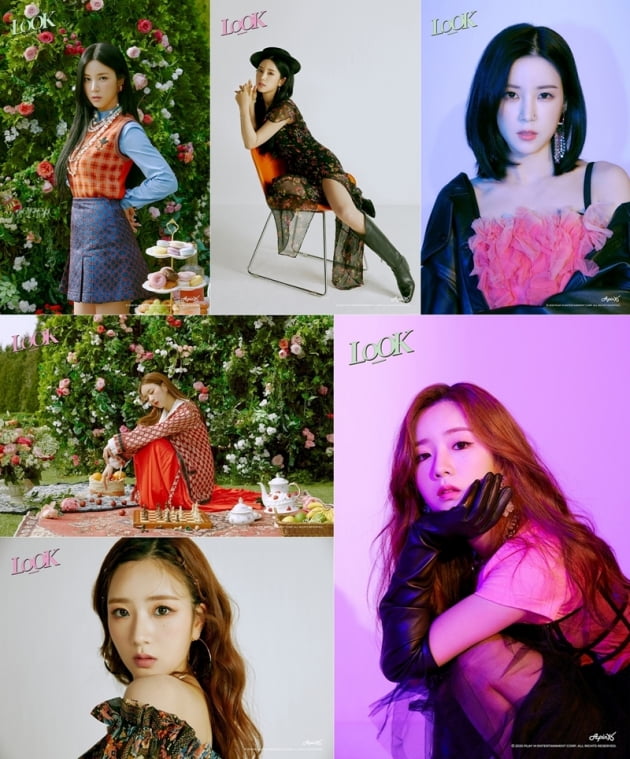 그룹 에이핑크의 박초롱과 윤보미 / 사진제공=플레이엠엔터테인먼트
