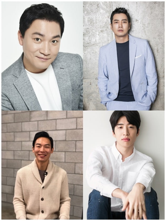 배우 조재윤(왼쪽 위부터 시계방향), 주상욱, 유수빈, 양경원./사진=각 소속사 제공