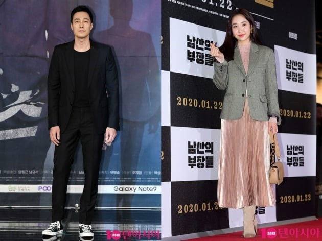 배우 소지섭, 방송인 최희./사진=텐아시아DB