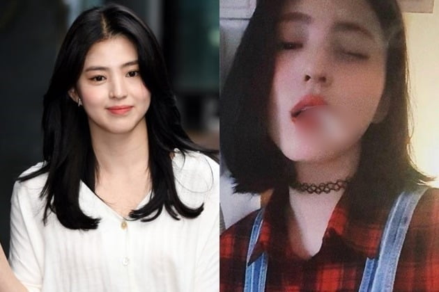 한소희 /사진=텐아시아, 온라인 커뮤니티