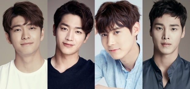 배우 강태오, 서강준, 유일, 이태환 / 사진제공=맨오브크리에이션(M.O.C)