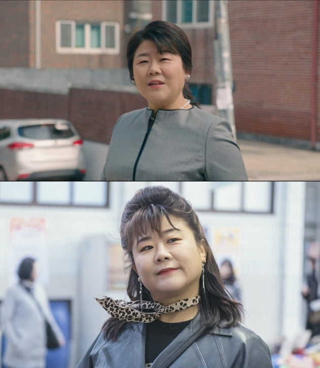 '반의반' 과 '한 번 다녀왔습니다' 속 배우 이정은/ 사진제공=tvN, KBS