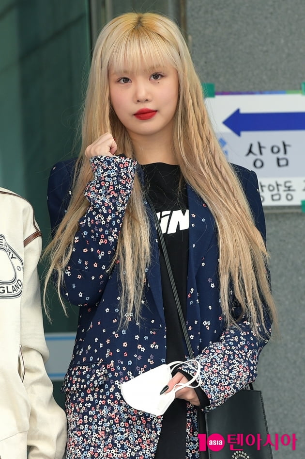 [TEN 포토] 여자아이들 수진 '레드립이 포인트'