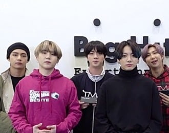 방탄소년단, TMA 소감 공개 "아미 빨리 보고 싶다"