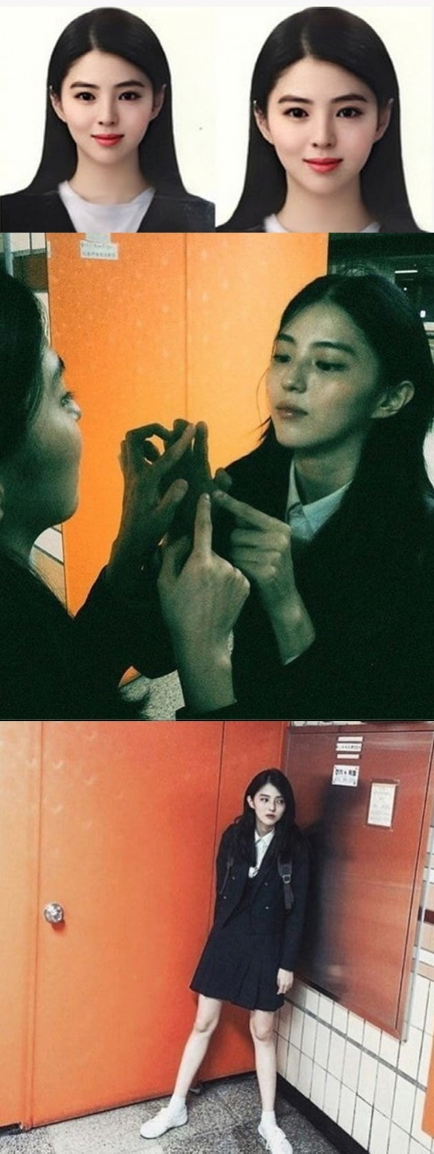 배우 한소희./사진=온라인 커뮤니티