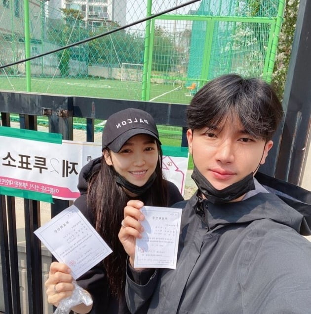 노지훈, 이은혜 /사진=SNS