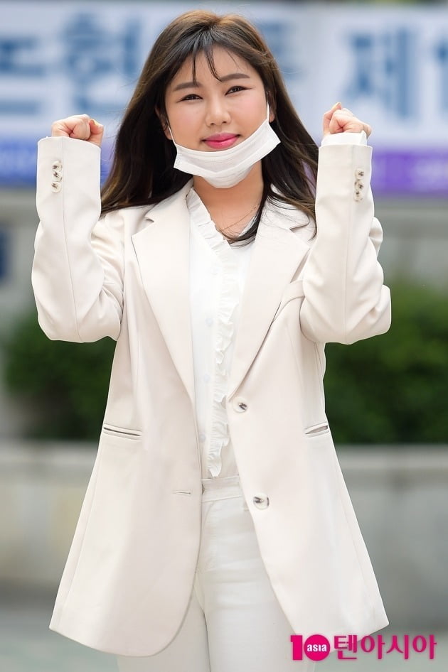 송가인, 제21대 국회의원 선거 투표 /사진=한경DB