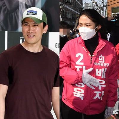 배우 유오성(왼쪽)과 심은하/ 사진=텐아시아DB
