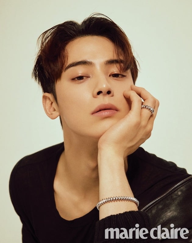차은우 화보 / 사진=마리끌레르