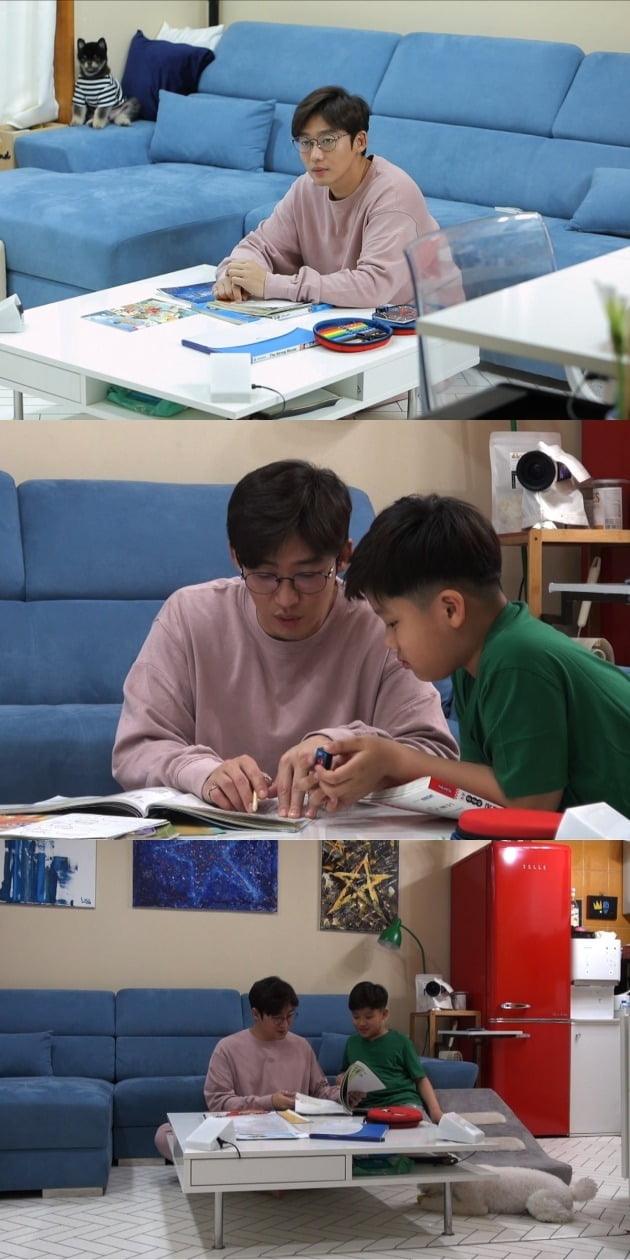 '미운 우리 새끼' 이태성과 아들 한승 / 사진제공=SBS
