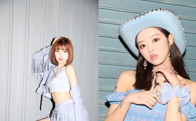 오마이걸, 카우걸 연상되는 '논스톱' 뮤직비디오 의상 공개
