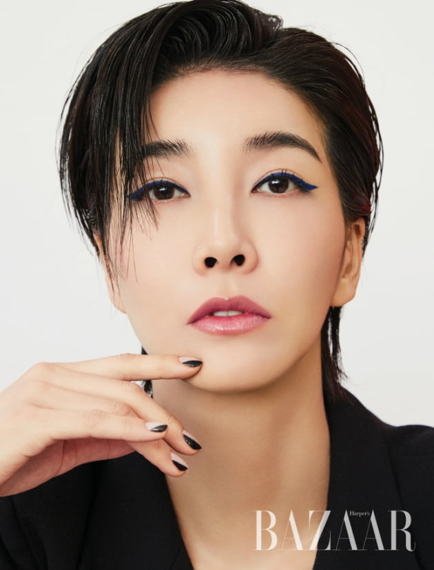 배우 진서연 뷰티 화보./ 사진제공= 하버스 바자