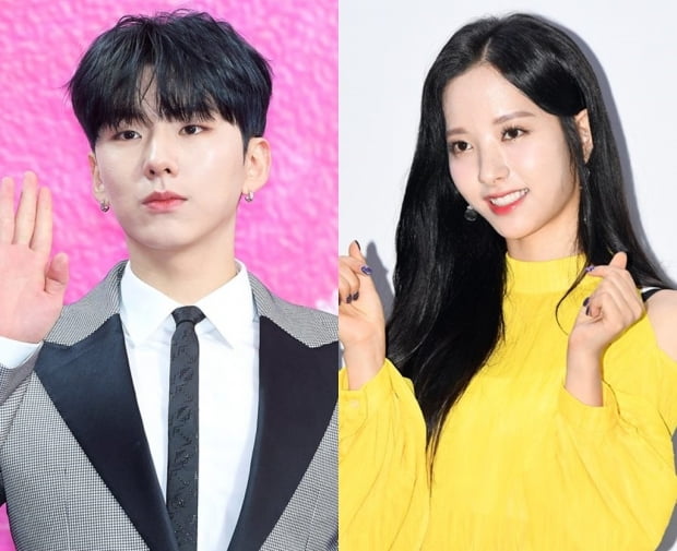 그룹 몬스타엑스 기현 (왼쪽) 우주소녀 보나 / 사진=텐아시아DB