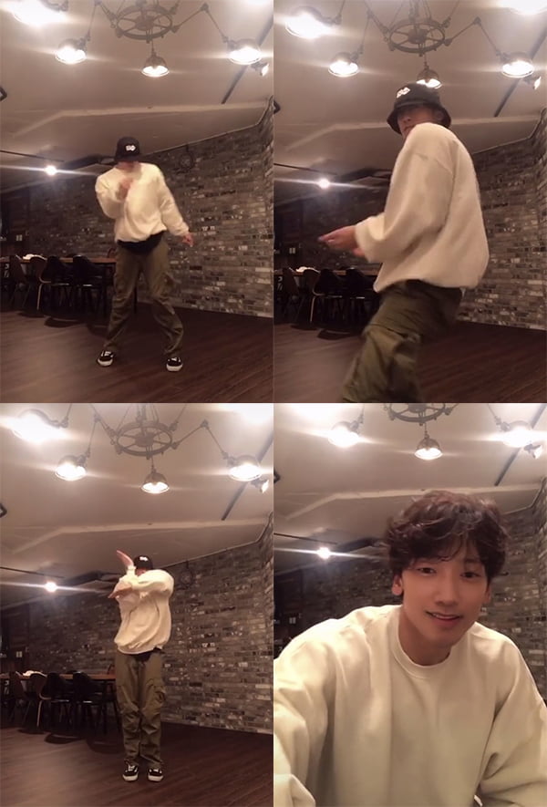 비(정지훈)./ 사진=정지훈 틱톡