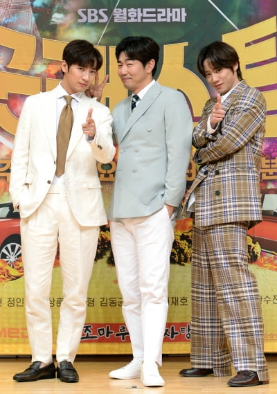[TEN 포토] '굿캐스팅' 이상엽X이종혁X이준영, '멋쟁이 신사들'