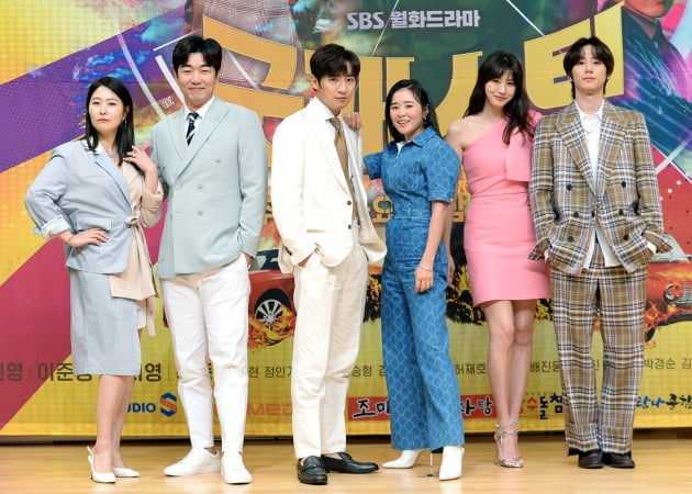 [TEN 포토] '굿캐스팅' 온라인 제작발표회 참석한 주역들