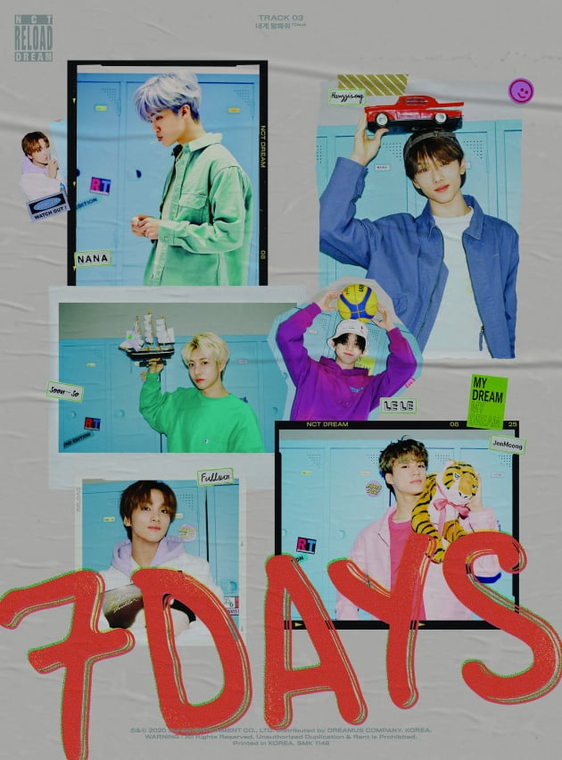 그룹 NCT DREAM '내게 말해줘' 포스터 이미지 / 사진제공=SM엔터테인먼트