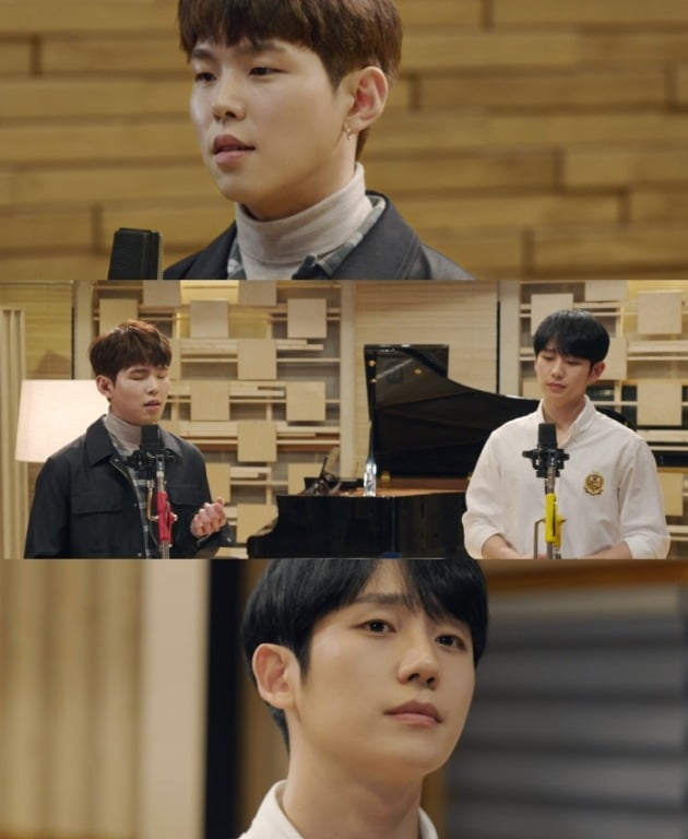 가수 폴킴과 배우 정해인이 '우리 만남이'를 듀엣으로 불렀다. / 사진제공=뉴런뮤직