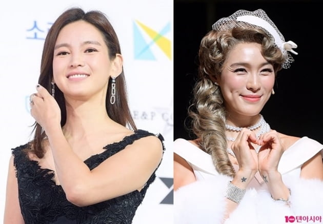 방송인 정가은-가희./ 사진=텐아시아DB
