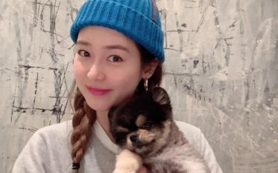 40살 맞아?…성유리, 땋은 머리+비니로 '동안美' 장착