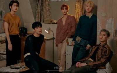 뉴이스트, '더 녹턴' 오피셜 포토 Ver.2 공개…'몽환+시크'