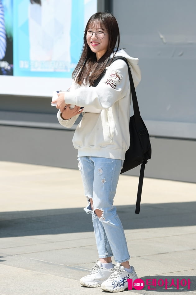 [TEN 포토] 쯔양 '수수한 패션에도 빛나는 미모'