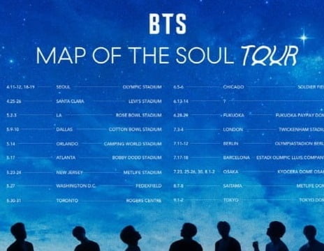 빅히트 "방탄소년단 'MAP OF THE SOUL TOUR' 일정 재조정 … 월드투어 잠정 중단"[전문]