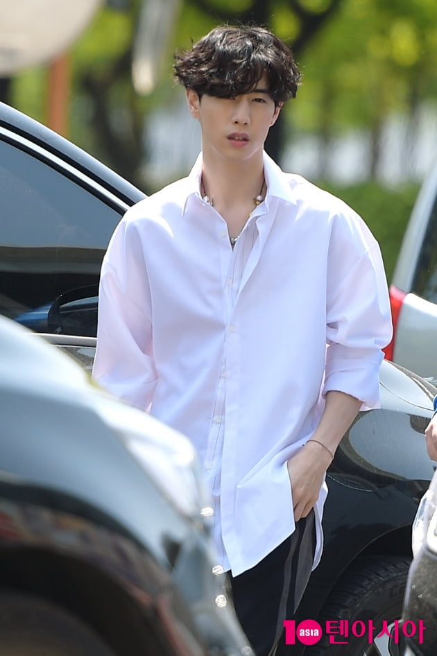 [TEN 포토] 갓세븐 마크, '치명적인 눈빛'