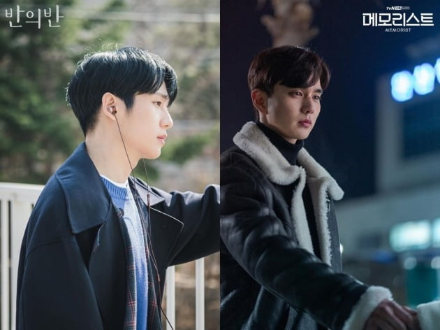 '반의반'(왼쪽)과 '메모리스트' 현장 스틸컷. /사진제공=tvN