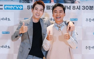 [TEN 포토] 주상욱-조재윤 '임영웅·영탁 초대하고 싶어요'