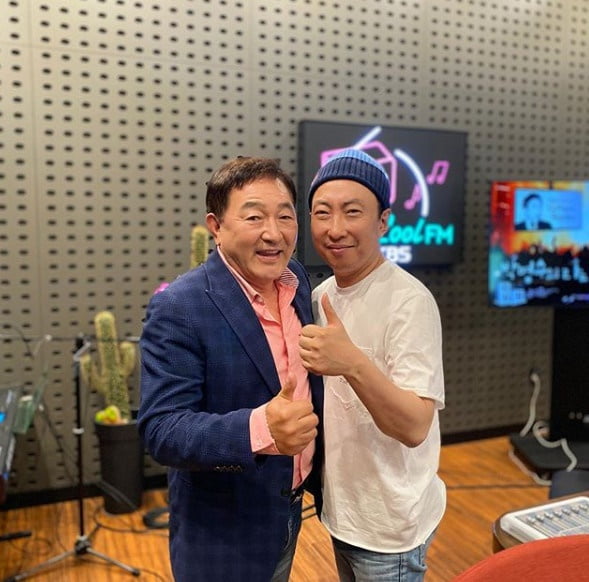 임채무 박명수 / 사진 = '박명수의 라디오쇼' 인스타그램