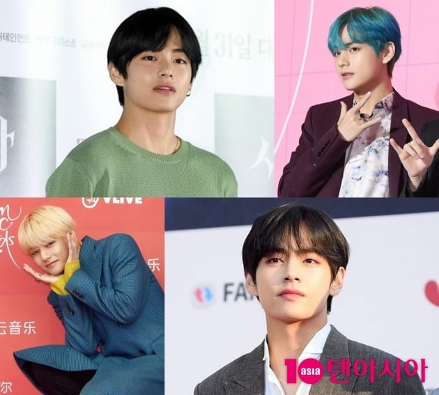 그룹 방탄소년단의 뷔 / 사진=텐아시아DB