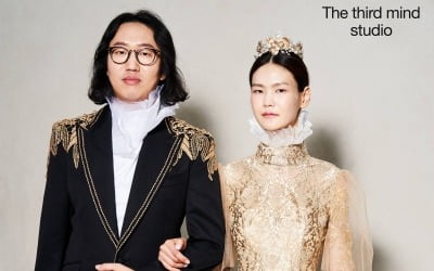 '6월 결혼' 김경진♥전수민, 예비부부의 에너제틱 웨딩화보 '웃음 만개'