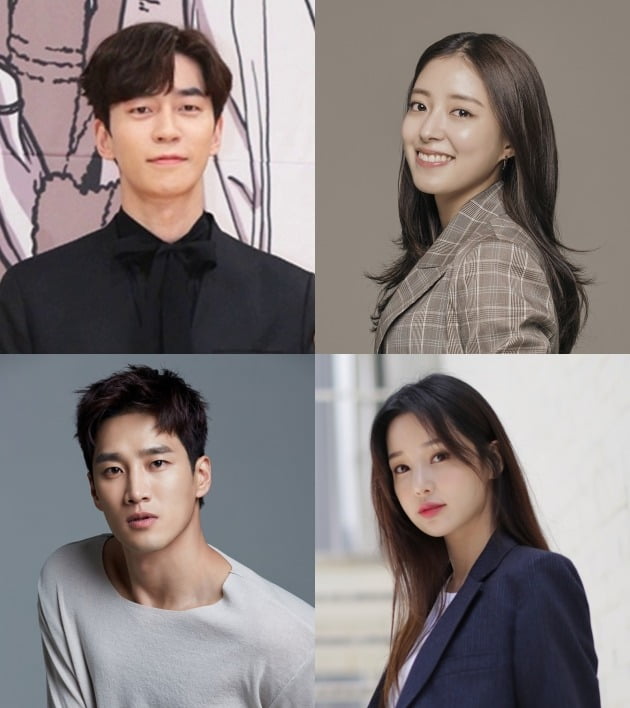 배우 신성록(왼쪽 위부터 차례로), 이세영, 안보현, 남규리 / 사진제공=각 소속사