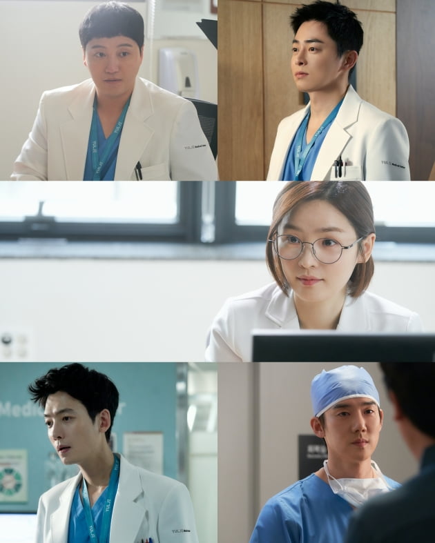 '슬기로운 의사생활' 의대 동기 5인방/ 사진=tvN 제공