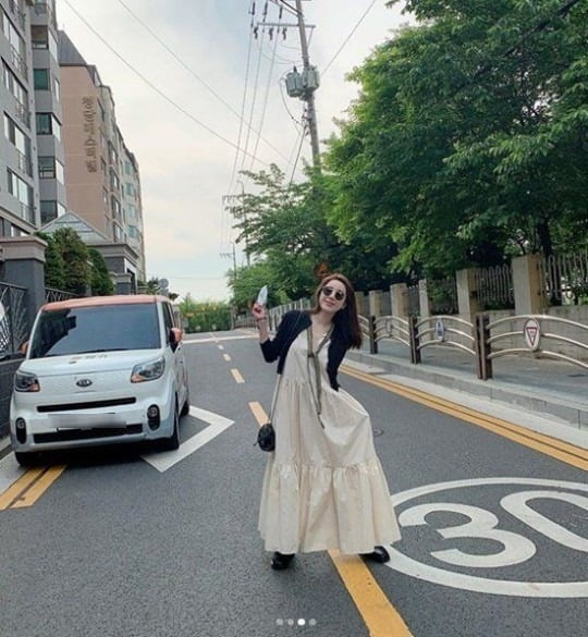 서인영 스쿨존서 사진 촬영 '뭇매' /사진=서인영 인스타그램