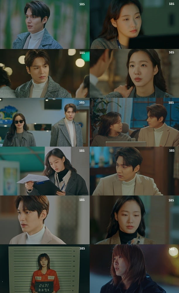 '더 킹-영원의 군주' 이민호, 김고은이 공조를 시작했다. / 사진=SBS 방송 캡처