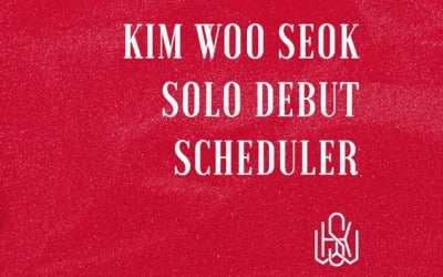 엑스원 출신 김우석, 5월 25일 솔로 데뷔 카운트다운 돌입