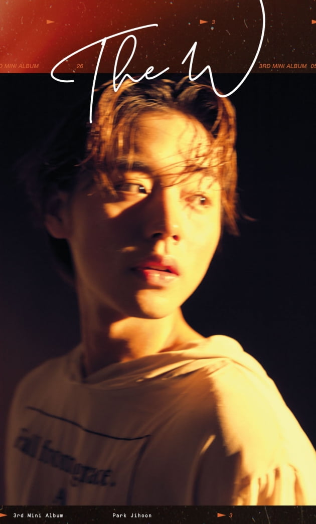 박지훈 미니앨범 'The W' 1차 티저 이미지/ 사진= 마루기획 제공