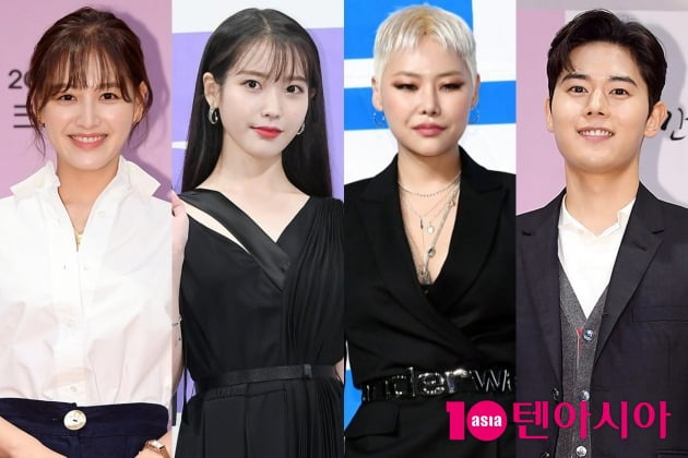 김재경(왼쪽부터), 아이유, 치타, 김동준이 영화에서도 주연을 맡게 됐다. / 사진=텐아시아DB